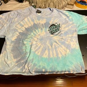 Santa cruz cropped t